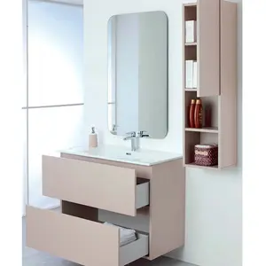 30 inç banyo Vanity lavabo banyo vanity yan kabin mobilya ayna