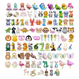 Wholesale <strong>2026</strong> Aluminum Film Mylar Ballons Globos Decoration Birthday Party Foil Animal <strong>Balloons</strong> - Product Image 1