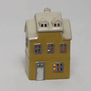 Lanternes à bougies en céramique Poterie Photophore Porte-bougies personnalisé en forme de <span class=keywords><strong>maison</strong></span> Cadeaux - Product Image 5