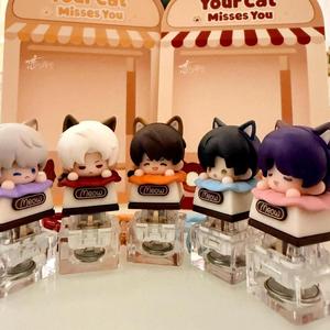 Official Love and <span class=keywords><strong>Deepspace</strong></span> Your Cat Misses You Rafayel Sylus Caleb Zayne Xavier Game Cosplay Keycap Card Rod Toiletry Bag - Product Image 3