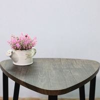 Ensembles de tables basses imbriquées en bois de loisirs marron moderne tables d'appoint empilables extensibles pour la maison meubles de salon élégants