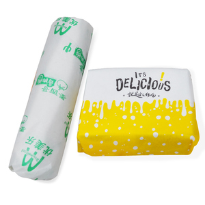 Carta pergamena colorata fogli di carta per alimenti oleati a prova di Sandwich Wrap Wax Deli per biscotti fatti a mano Carmels - Product Image 6