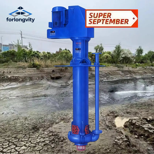 SP(R) High Pressure Heavy Duty Abrasion Resistant Vertical Sump Submersible Slurry Pump for Mining Tailings and Dredging