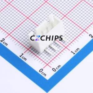 W2542100-4PW2113 Wire-to-Board Pin Header Bent Lead Through Hole,P=2.54mm Connector 1x4P 2.5mm Right Angle Insert XH - Product Image 1