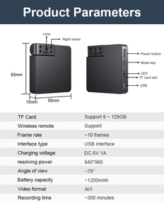 Ynmee 2025 WK11 Mini Telecamera di Sicurezza Wi-Fi CCTV 1080P con Visione Notturna, CMOS <span class=keywords><strong>50</strong></span>° Grandangolare, Attivazione a Movimento, Scheda di Memoria, 1 Anno - Product Image 6