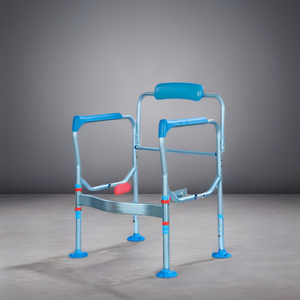 Portable Pliable Patient Personnes Âgées Douche Commode Chaise Prix Bain Toilette Chaise Handicapé - Product Image 5