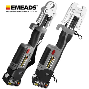 EMEADS GE-1550 PZ-3240 Battery Copper Pipe Pressing Tool Pex-Pipe Crimping Tools Plumbing Tube Fittings Crimping Tool