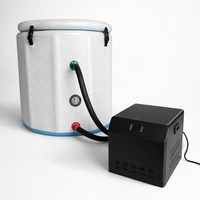 Refroidisseur de bain de glace personnalisé 1/2HP avec pompe filtrante intégrée, conception silencieuse et refroidissement rapide pour la récupération des athlètes