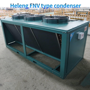 Refroidisseur d'air à fluide de type V, refroidisseur d'air sec, unité de condensation à distance refroidie par air pour <span class=keywords><strong>poissonnier</strong></span>, chambre froide, entrepôt - Product Image 2