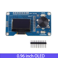 Module d'affichage OLED 0.96 pouces EC11 Module d'encodeur rotatif IIC Interface Kit de composants électroniques