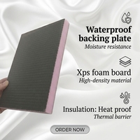 Panneau de support pour carrelage XPS, spécial pour l'isolation des bâtiments hôteliers, imperméabilisation des salles de bain, matériau isolant thermique
