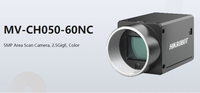 Caméra industrielle de vision industrielle ultra-rapide Hikrobot MV-CH050-60NM/NC 5MP à obturateur global CMOS, scan de zone, 2.5 GigE 60fps