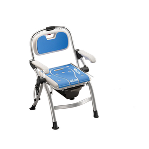 Asiento de ducha de baño plegable ergonómico para personas mayores con reposabrazos y respaldo para personas mayores y discapacitadas - Product Image 4