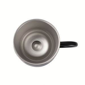 Pink Keep Hot and Cold Stainless Steel Insulated 12oz Coffee Cups <b>Double</b> <b>Wall</b> Travel <b>Mug</b> Coffee <b>Mug</b> with Lid and Handle - Product Image 4