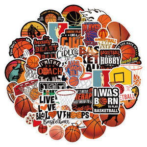 Pegatina de Vinilo Deportiva con Frase Inspiradora, Regalo para Jugadores de Baloncesto, Decoración Impermeable para Fiestas - Product Image 3