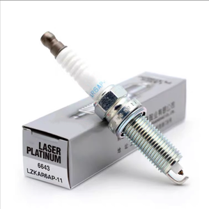 Bougie d'allumage N G K Platinum LZKAR6AP-11 6643 Convient pour <span class=keywords><strong>Renault</strong></span> - Product Image 1