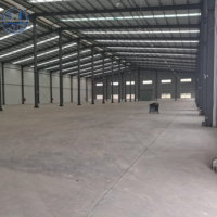 Construction d'entrepôts industriels préfabriqués en acier pour l'exportation