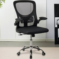 Chaise de jeu confortable, chaise de bureau pour ordinateur, chaise de bureau pivotante avec dossier pour la maison, l'étude, la salle de conférence et le personnel