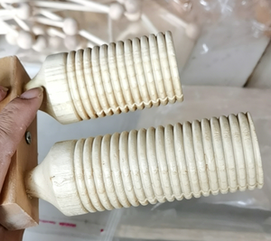Wholesale Wooden Bangzi Double Sound Tube <b>Musical</b> <b>Instruments</b> Wooden Bangzi Double Sound Tube Percussion for Kids Music Teaching - Product Image 5