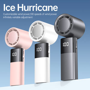 Novo Ventilador Portátil Turbo Blast 2026 com Display Digital de Alta Velocidade, Dobrável, USB, para Mesa, Ideal para Presente, OEM ODM Personalizável - Product Image 3