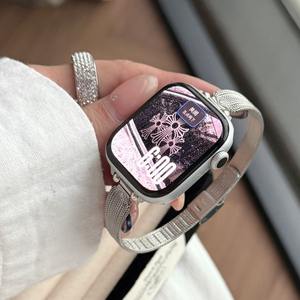 Forwelleny 18 20 22mm Femmes Papillon Motif Métal <span class=keywords><strong>Bracelet</strong></span> <span class=keywords><strong>Bracelet</strong></span> pour <span class=keywords><strong>Apple</strong></span> IWatch <span class=keywords><strong>Watch</strong></span> <span class=keywords><strong>Watch</strong></span> Série 11 10 9 <span class=keywords><strong>8</strong></span> Accessoires - Product Image 4