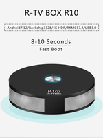 El Mejor TV Box Android 8.1 con RK 3328 y H.264-H.265 HD, Decodificador R10