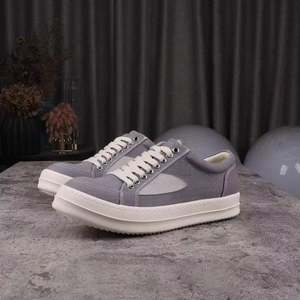 Zapatos de Hombre y Mujer, Diseño de Corte Bajo, Lujosos, de Cuero, con Suela Gruesa, Casuales, de Fondo Plano - Product Image 3