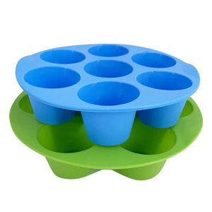 Best-seller 7-Hole Silicone torta stampo <span class=keywords><strong>per</strong></span> <span class=keywords><strong>friggitrice</strong></span> <span class=keywords><strong>ad</strong></span> <span class=keywords><strong>aria</strong></span> colori personalizzabili Versatile <span class=keywords><strong>per</strong></span> auto <span class=keywords><strong>accessori</strong></span> RV - Product Image 2