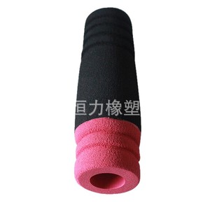 Plastic Parts Two Color <b>Sponge</b> <b>Handle</b> Cover Anti Slip For Exercise Equipment - Product Image 5