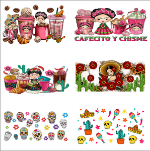 Factory Custom Waterproof Uv Dtf Cup Wrap <strong>Transfers</strong> <strong>Glass</strong> Valentines Designs Sticker Decals Uv Dtf <strong>Transfers</strong> for Cups Wraps - Product Image 4