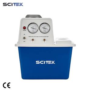 Pompe à vide à circulation d'eau SCITEK avec réservoir de stockage de 50 L, 5 têtes d'aspiration, personnalisable OEM, moteur 370 W, débit de 80 L/min - Product Image 3
