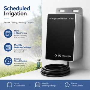 Système d'irrigation sans fil solaire 4G YONGAGRI avec contrôleur de vanne et télécommande IoT pour l'agriculture - Product Image 5