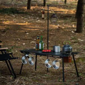 Mesa Plegable Portátil Rectangular, Muebles <span class=keywords><strong>de</strong></span> <span class=keywords><strong>Exterior</strong></span> Plegables <span class=keywords><strong>para</strong></span> Jardín, Catering, Comedor, Camping - Product Image 2