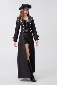 Mezza età Punk <span class=keywords><strong>adulto</strong></span> donna pirata Cosplay abbigliamento Film personaggio abbigliamento Cosplay costumi pirata - Product Image 5