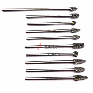 Standard geschnittenes Wolframcarbid-Schneid messer Rotations grate Werkzeug teile Schleif maschinen Zylindrische Hartmetall bohrer - Product Image 6