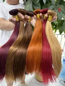 15A グレード最高級卸売キューティクル整列バージンヘアベンダー、無料サンプルインド人毛束人毛、100%ベトナム産未加工人毛 - Product Image 6