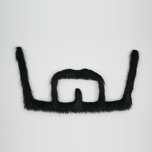 Faux moustache auto-adhésive de haute qualité, courte, en boîte, pour fête - Product Image 5