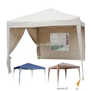 10 pieds gazebo 300cm pop up tente de jardin de promotion pas cher moustiquaire extérieure canopi tente