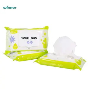 Winner OEM Factory Lsopropyl Alcohol Wipes Cleaning Wipes 75% Alcohol Disinfection Wet Wipes