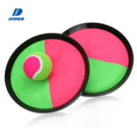 Paddle Catch Ball Game pour enfants jouant Sucker Sticky Ball Kids Toys Toss and Ball Catch Game Set Outdoor Sports Toy