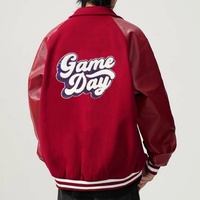 Écusson à paillettes Game Day Large Iron on Letters Sports Cheer Embroidery Badge Custom Applique for Clothes Jacket Bag