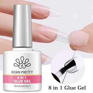 Gel UV multifonctionnel 8 en 1 pour ongles : Top Coat sans résidu, Gel de construction, Gel de renforcement, Gel de mélange, Gel mat pour salon et DIY - Product Image 3