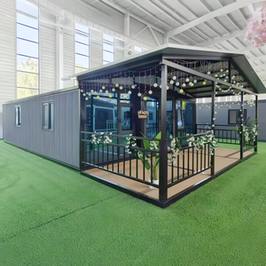 Casa Solar Personalizable con Techo Plegable de 20FT/40FT, Residencia Prefabricada de Lujo con Dormitorios, Casa Contenedor Expandible en Venta - Product Image 1