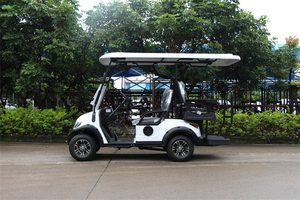 Carritos de Golf RHD de 4 Plazas, Personalizados, de 5 Kw, con Baterías de Plomo-Ácido de 48 V, para Uso en Carretera - Product Image 4