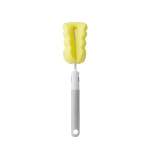 Cepillo para tazas con cabezal de esponja reemplazable para limpieza de botellas de uso diario - Product Image 5