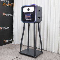 Cabina de Fotos Portátil Phoprint de Alta Calidad para iPad con Pantalla Táctil, Compatible con Cámaras DSLR e Impresoras