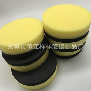 Eva Composite <b>Sponge</b> Blackboard Eraser With Velcro Hook And Loop <b>Yellow</b> Customizable Color 38-45 Density - Product Image 4