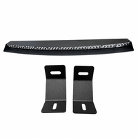 Barre lumineuse d'avertissement d'urgence LED pour vitre arrière de 96 cm |   10 modules LED pour feux stroboscopiques de pare-brise avec supports de montage