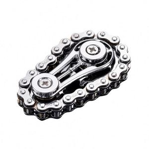 Sprockets Flywheel Fingertip Gyro Chains Metal Toys Anti Stress Fidgets Popite Antistress Spinner Simple <b>Dimmer</b> Bicycle - Product Image 1