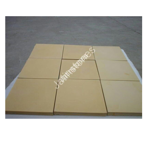 Dalles de pierre naturelle en grès jaune menthe pour revêtement mural, revêtement de sol, cour, terrasse, allée, pierre décorative extérieure pour la construction - Product Image 4